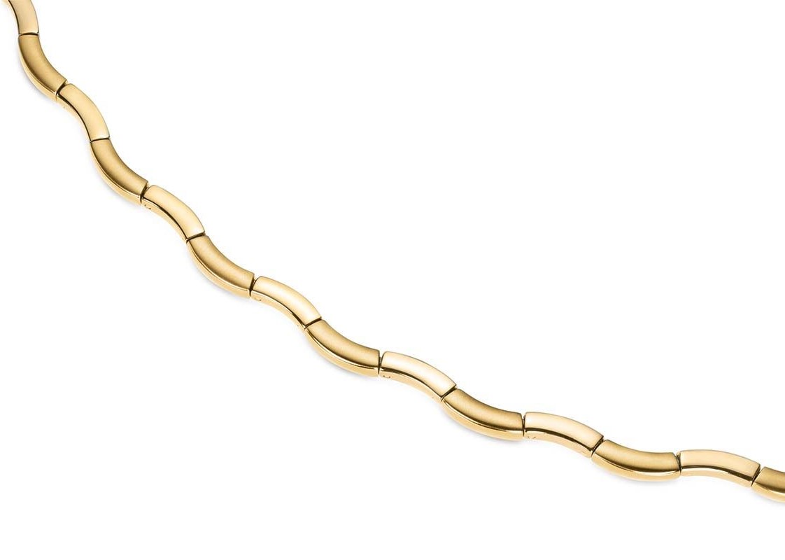 Boccia Damen Collier 0844-06 Titan Gelbgold IP