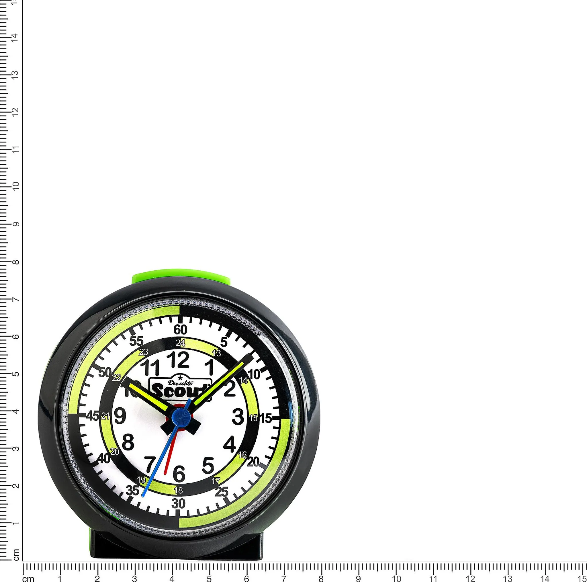 Scout Kinder Wecker 166000021 LearnTheTime schwarz grün