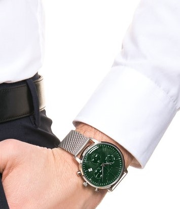 JOOP! Herren Armbanduhr 2032469 Chronograph Edelstahl