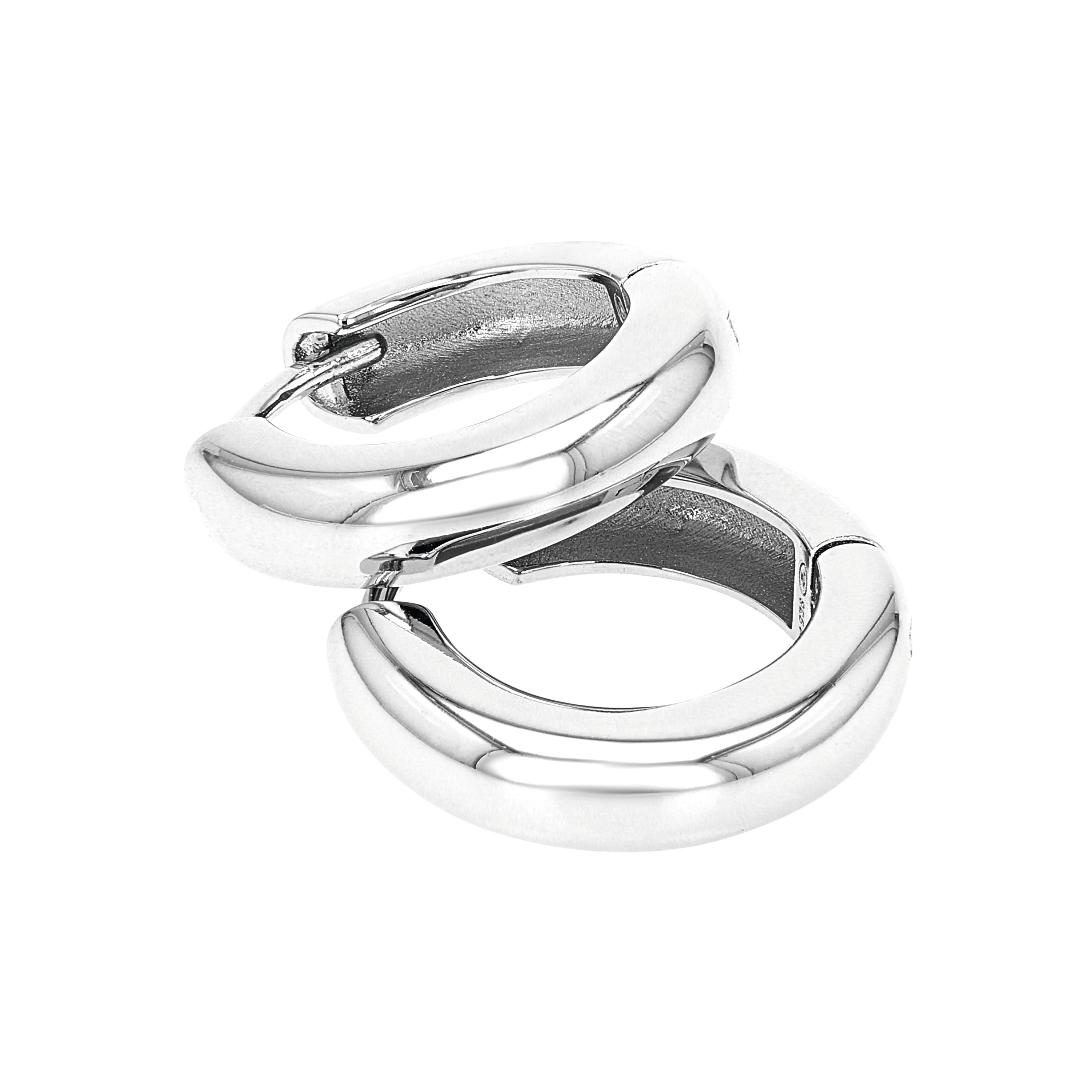 Tom Tailor Damen Creolen 2101243 Silber 925 poliert