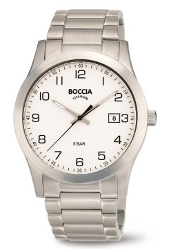 Boccia Herren Armbanduhr 3619-01 Classic Titan