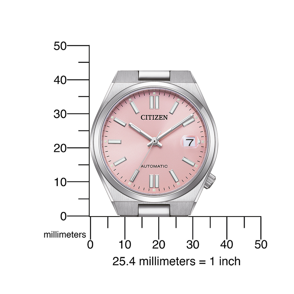 Citizen Unisex Armbanduhr NJ0200-50Z Automatik Edelstahl