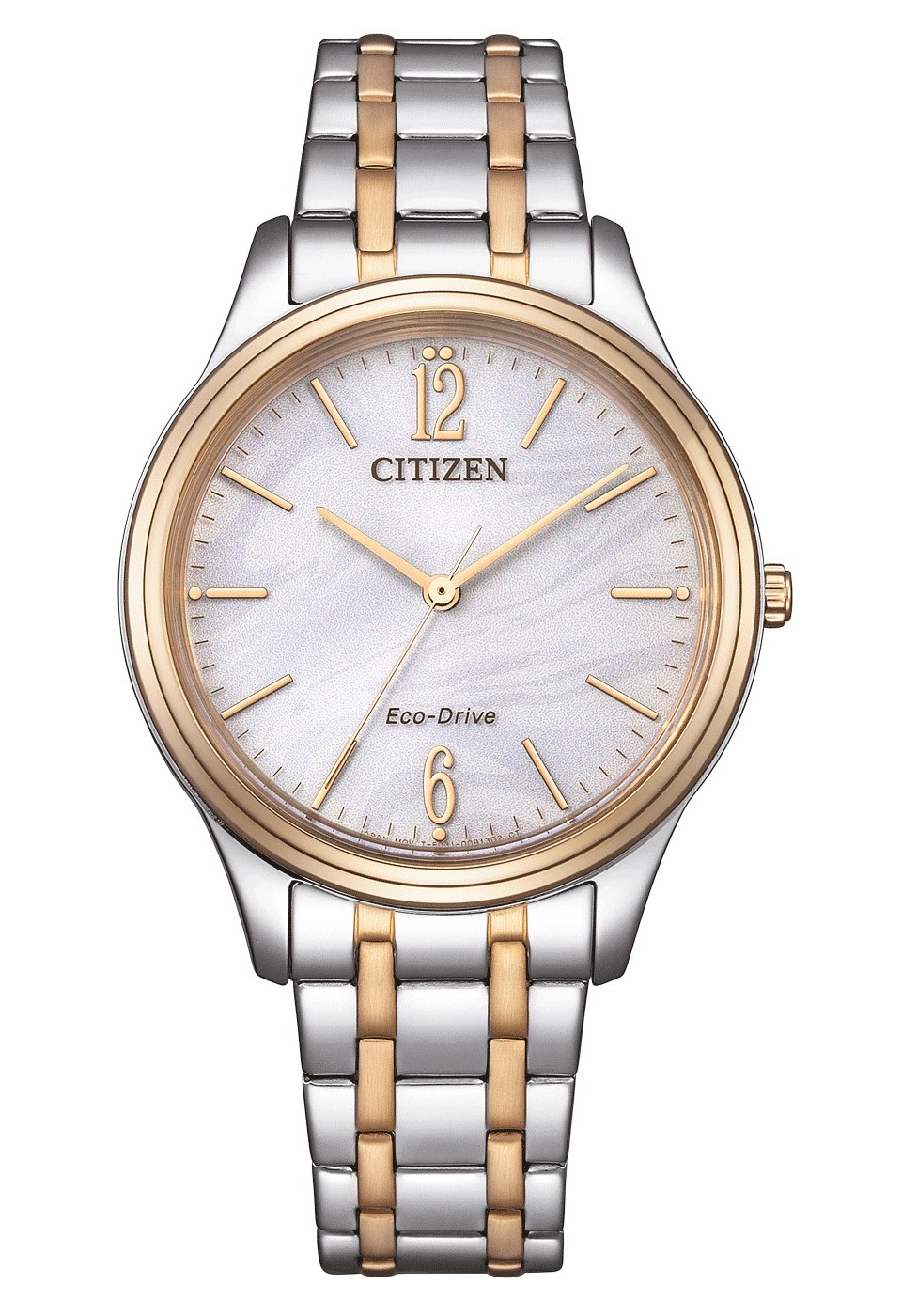 Citizen Damen Armbanduhr EM0416-78A Elegance Eco Drive Solar