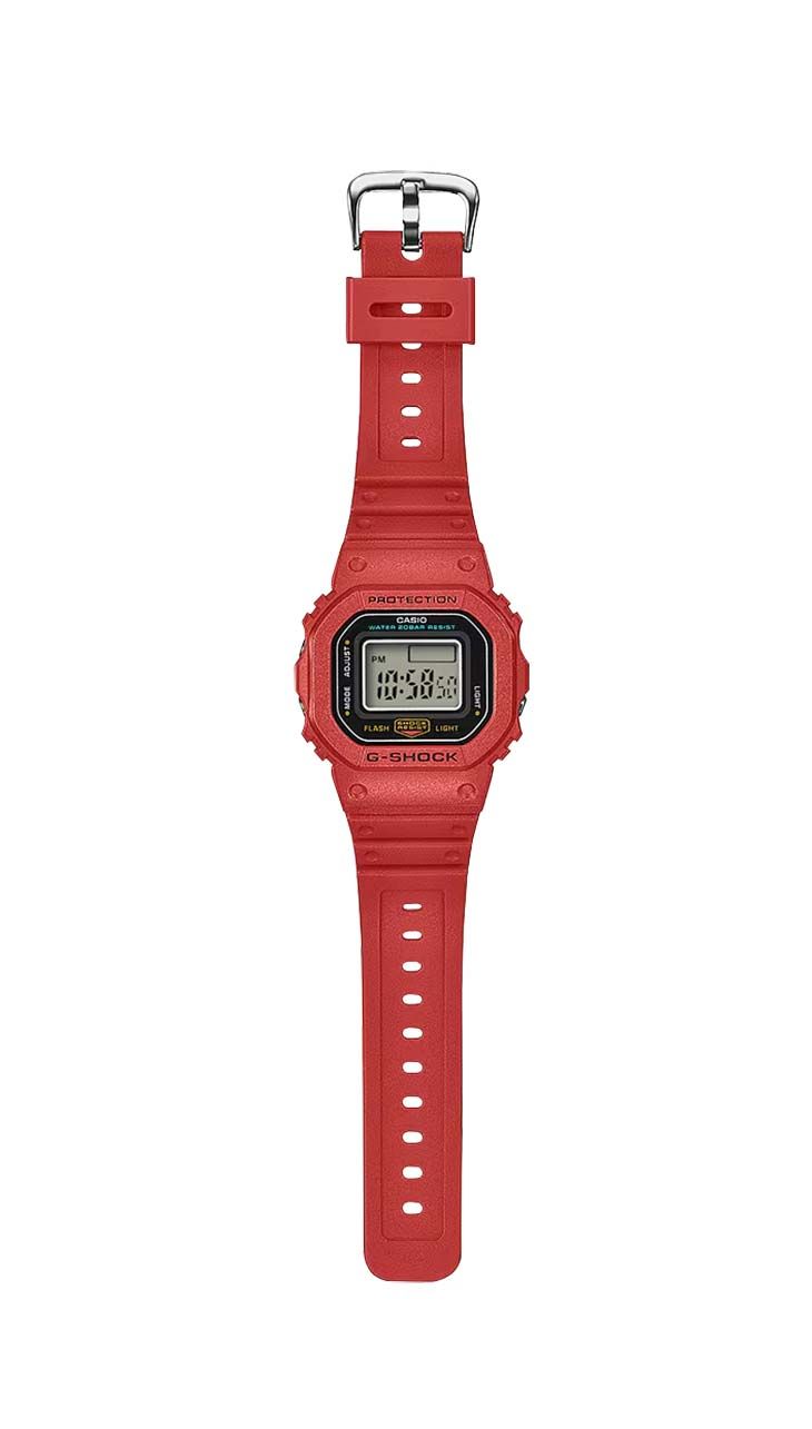 Casio G-Shock Ring-Uhr DWN-5600-4ER digital rot