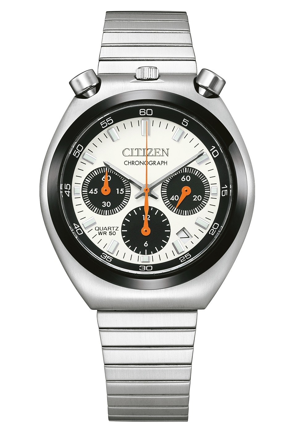 Citizen Armbanduhr AN3660-81A Tsuno Bullhead-Chronograph Edelstahl