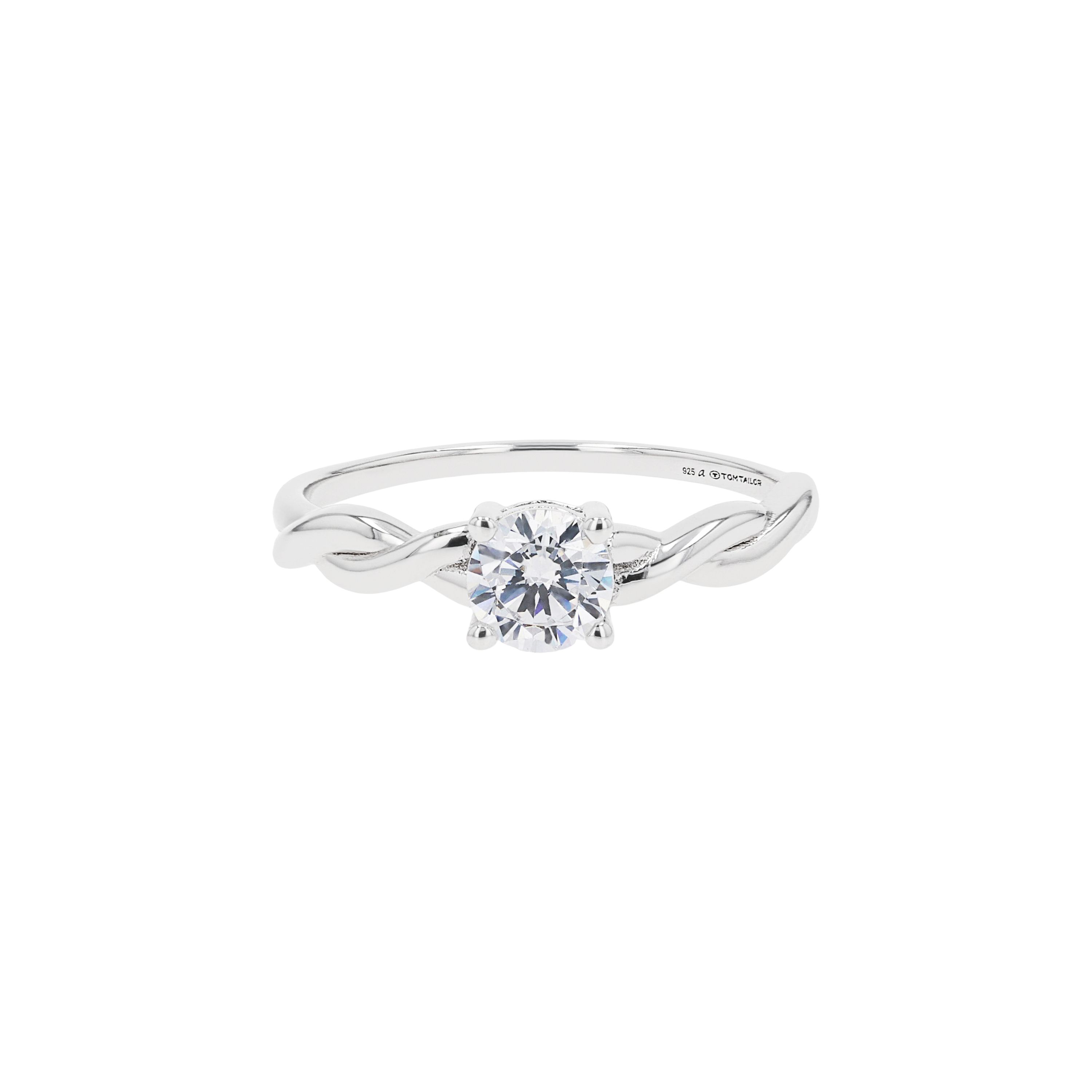 Tom Tailor Damen Ring 2101309 2101310 2101311 2101312 Silber mit  synth. Zirkonia