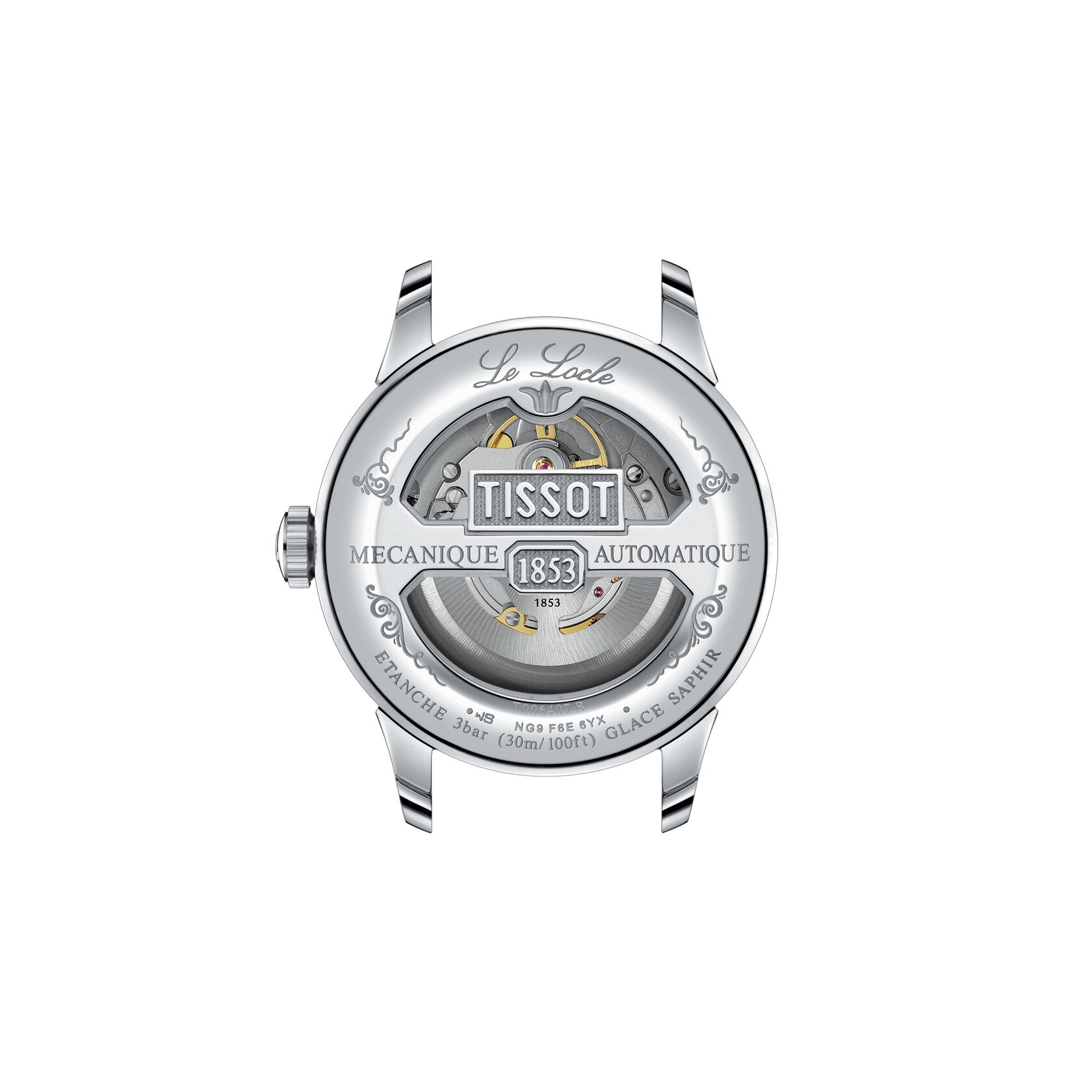 Tissot Herren Armbanduhr T006.407.11.033.00 Le Locle 39.3mm Automatik Edelstahl