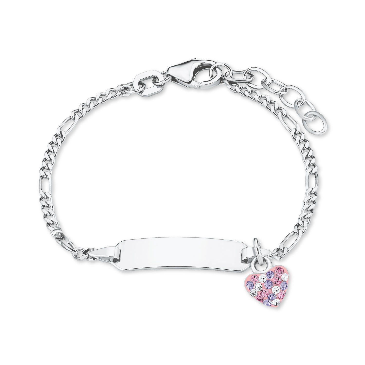 Lillifee Ident Armband 2021115 Herz Silber 925