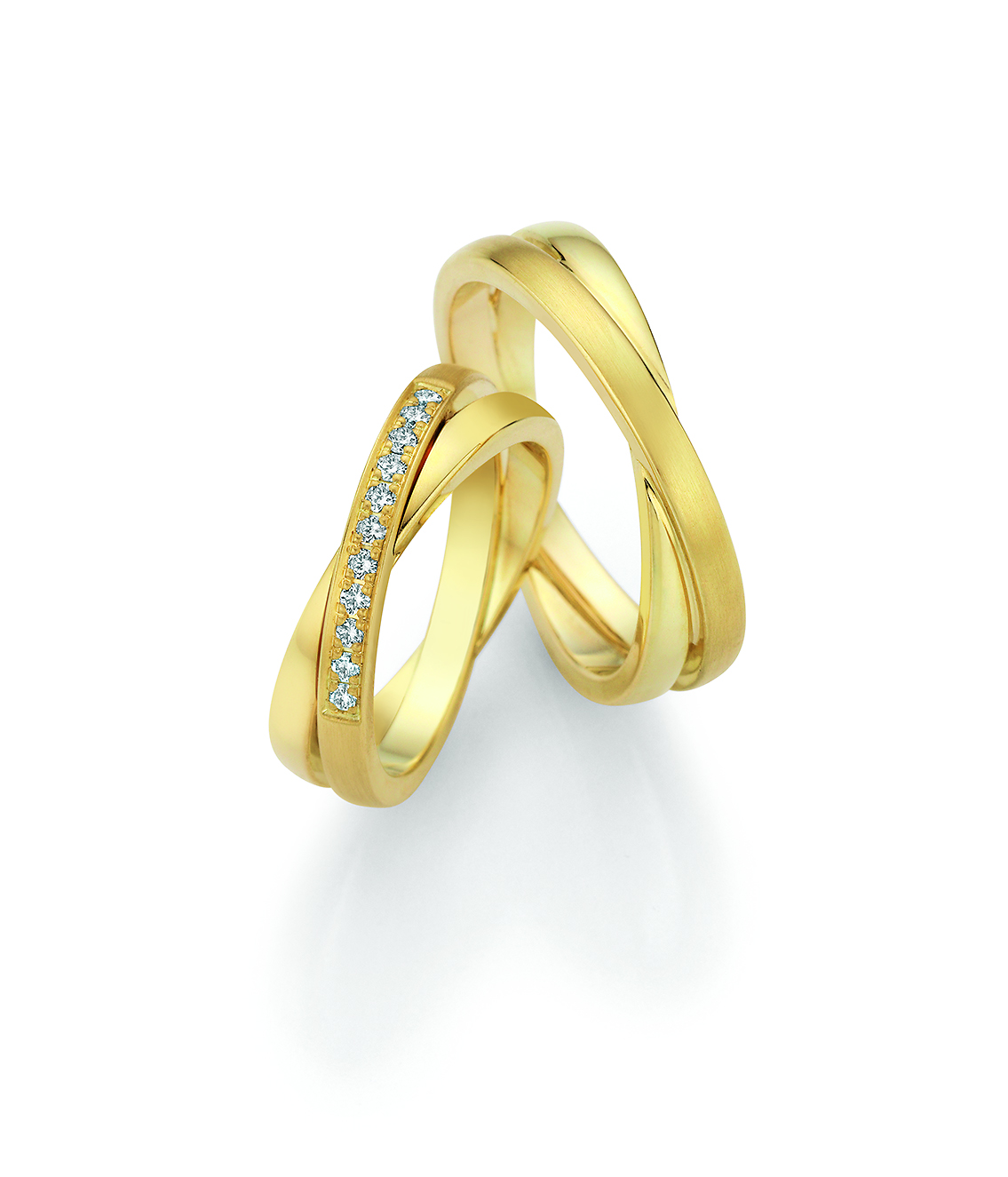 Eheringe Trauringe Honeymoon Solid XIX 66-75090 / 66-75100