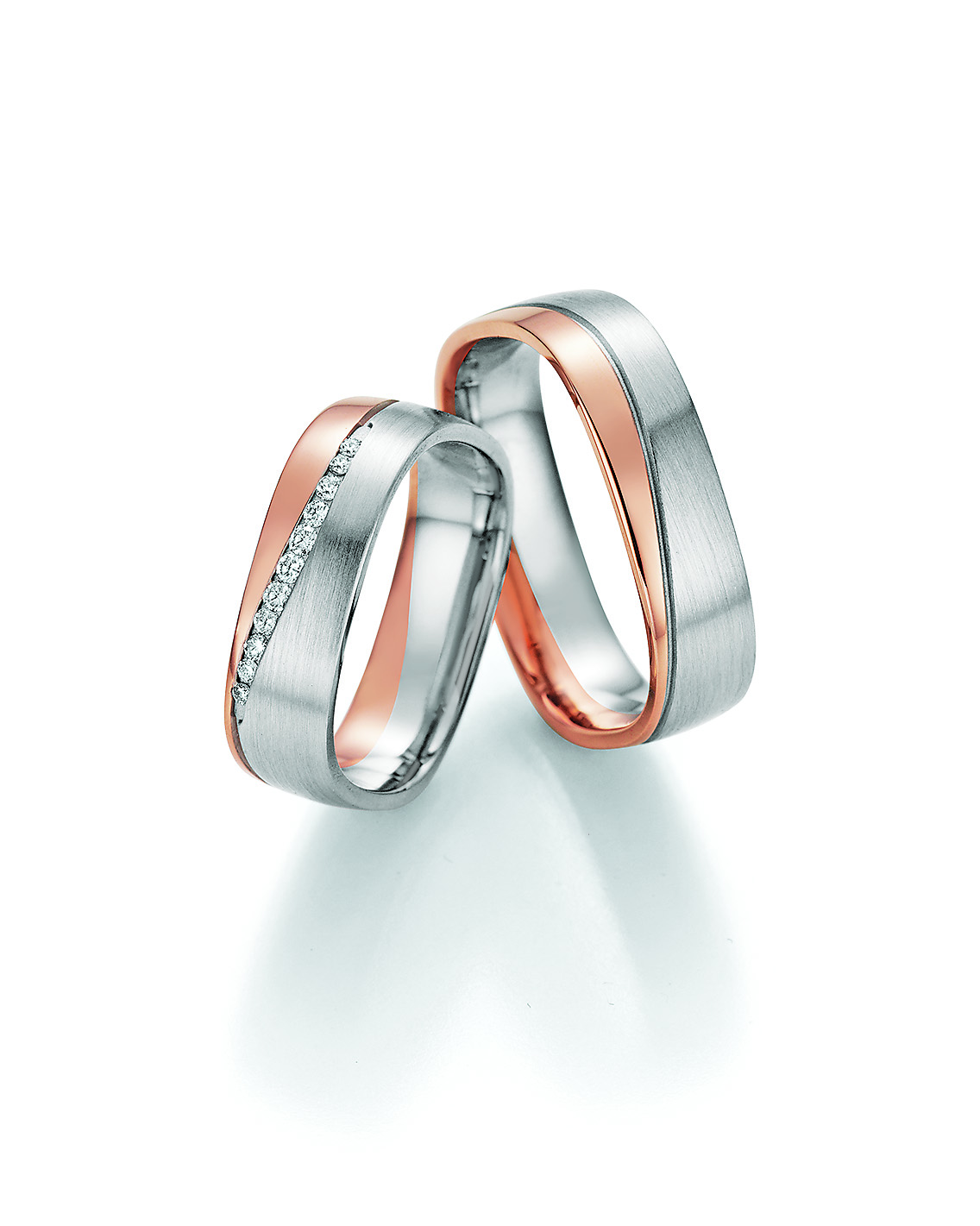 Eheringe Trauringe Honeymoon Solid V 66-45130 / 66-45140