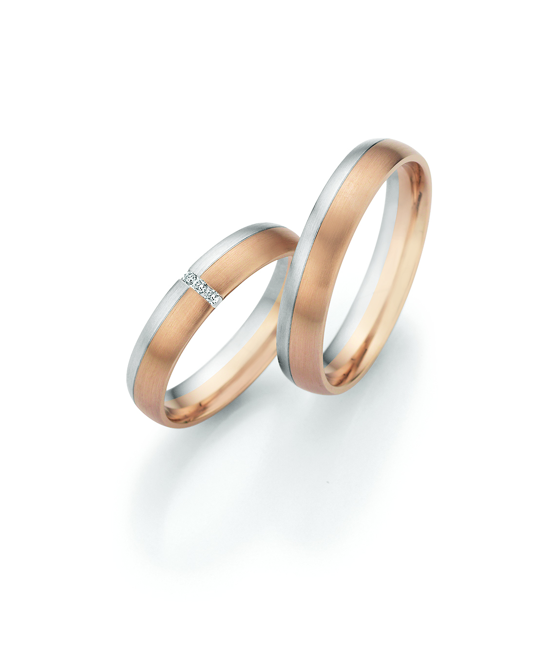 Eheringe Trauringe Honeymoon Champagne 66-16050 / 66-16060