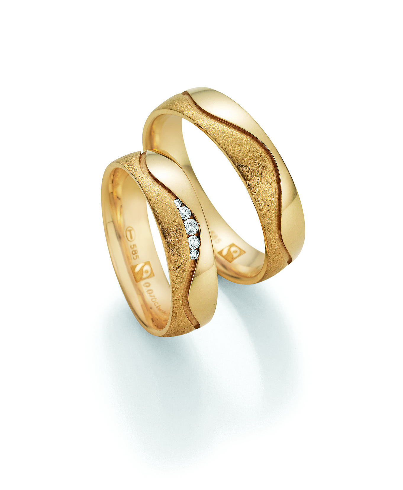 Eheringe Trauringe Fairtrade-Gold 33-30010 / 33-30020