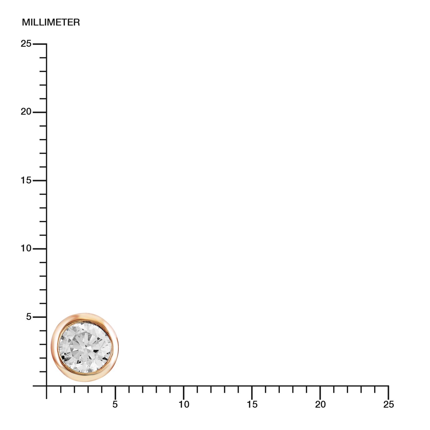 s.Oliver Ohrstecker 9933549 Silber Rosé Zirkonia