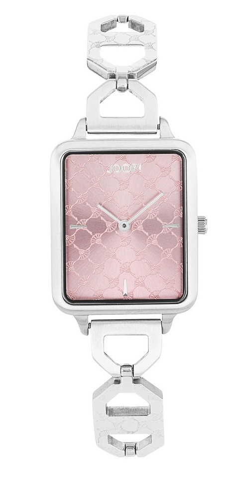 JOOP! Damen Armbanduhr 2100477 Edelstahl Zifferblatt rosa