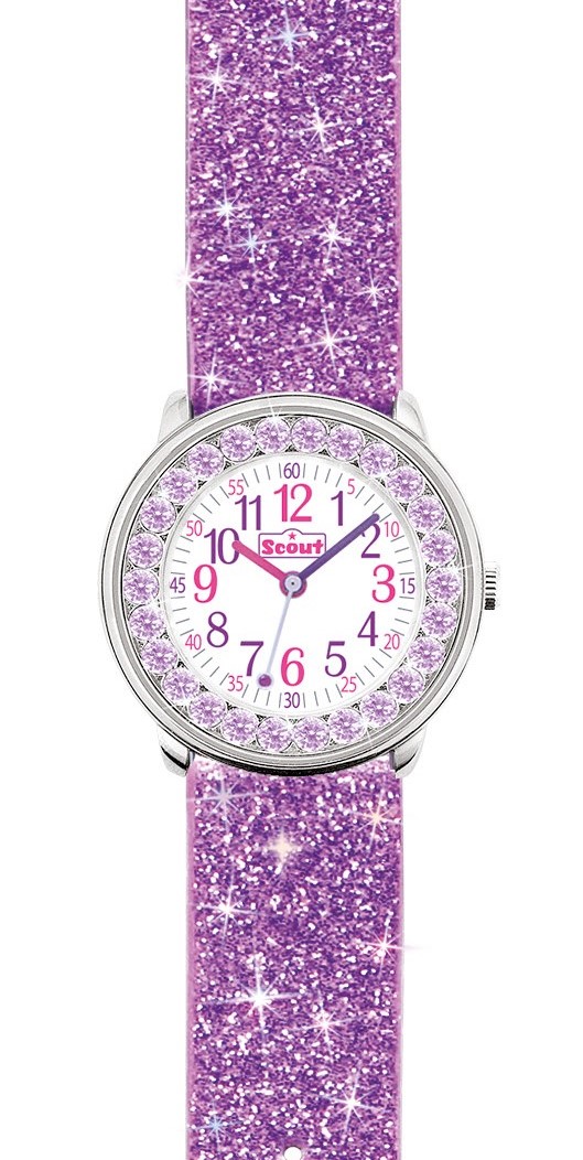 Scout Kinder Armbanduhr 280381011 The Darling Collection violett