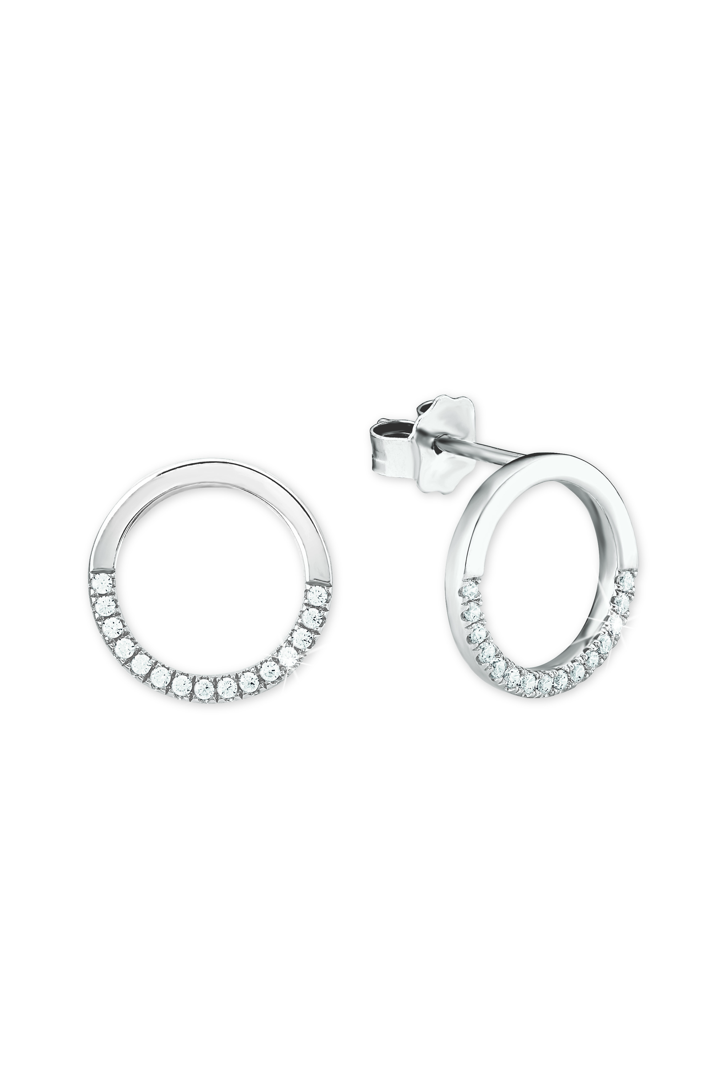 s.Oliver Damen Ohrringe 2018676 Silber Zirkonia