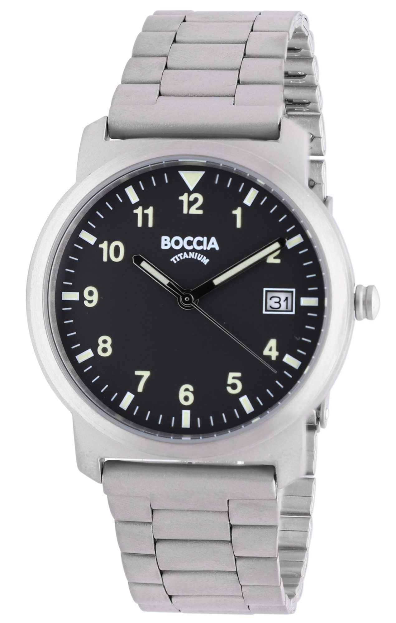 Boccia Herren Armbanduhr 3630-03 Sport Titan