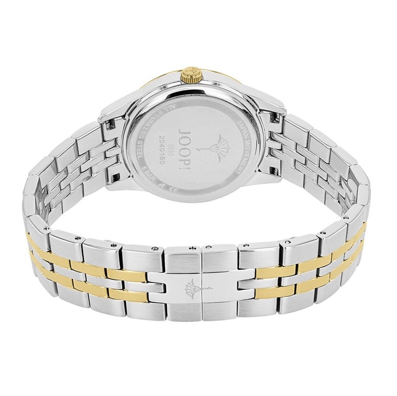 JOOP! Damen Armbanduhr 2040160 Edelstahl bicolor