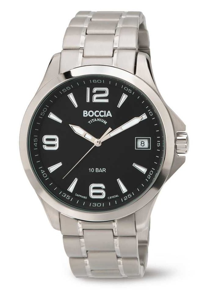 Boccia Herren Armbanduhr 3591-02 Sport Titan