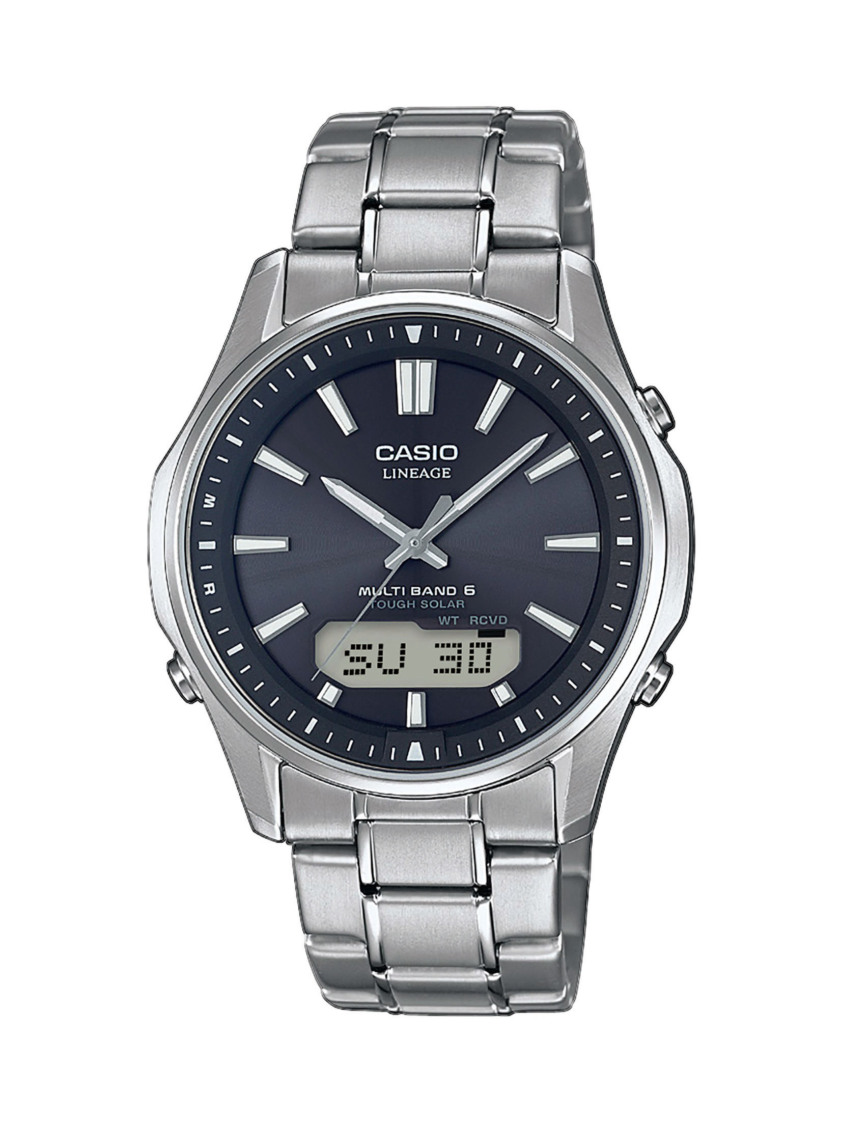 Casio Herren Armbanduhr LCW-M100TSE-1AER Funk Solar Titan