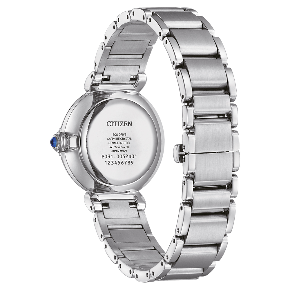 Citizen Damen Armbanduhr EM1060-87L UNITE with BLUE Solar Eco Drive  Limited Edition