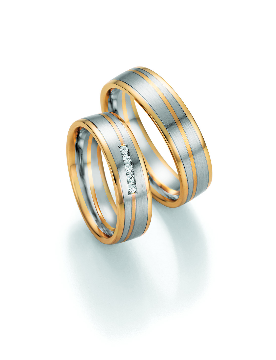 Eheringe Trauringe Honeymoon Solid IV 66-42030 / 66-42040