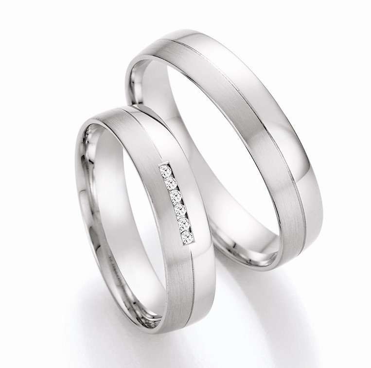 Eheringe Trauringe Ruesch Pure IV 66/41170 66/41180 Weißgold