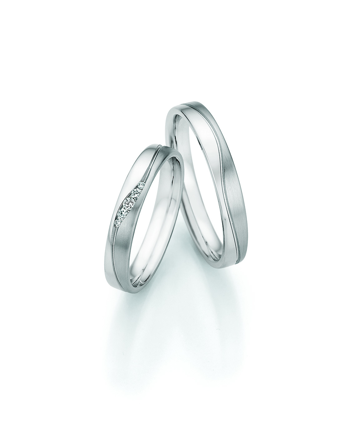 Eheringe Trauringe Honeymoon Platin II 51-30050 / 51-30060